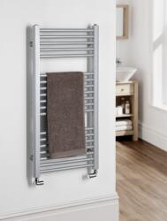 Készlet Kisöprés 2024 Aqualine egyenes, strukturált ezüst fürdőszobai radiátor 450x990 mm ILS94E KÉSZLET KISÖPRÉS 2023