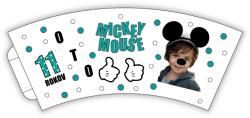 Personal Személyre szabott papír poharak 6 db - Mickey Mouse