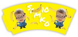 Personal Személyre szabott papír poharak 6 db - Minyonok