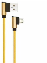 V-TAC Cablu Micro Usb 1m Diamond Edition - Auriu (sku-8637) - forit