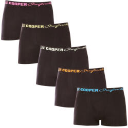 Lee Cooper 5PACK Férfi boxeralsó Lee Cooper fekete (LCU3200774A-1948355) L