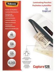 Fellowes meleglamináló fólia, 125 mikron, A5, fényes, 100 db (5307302) - iroda-technika