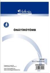 Victoria önátírótömb, A5, 50x3 lap (ATI 35) - iroda-technika