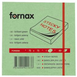 Bluering Fornax öntapadó jegyzettömb, 75x75 mm, 80 lap, neon rózsaszín (A-05565432)