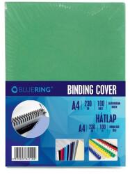 Bluering hátlap, A4, bőrhatású, zöld, 230 g (HAT230GZOLBORHA)