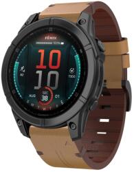  SYNTHETIC Szíj Garmin Fenix® 8-hoz 43mm világosbarna
