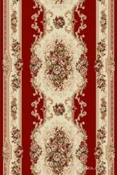 Delta Carpet Traversa Covor, Lotos 574-210, Rosu Crem, Latime 100 cm, Diferite Lungimi, 1800 gr mp (574-210-18)
