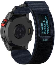 STURDY Nylon szíj Garmin Fenix 8 43mm sötétkékhez