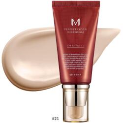 Missha M Perfect Cover BB Krém Világos Rozsaszín-Bézs No. 21 50 ml