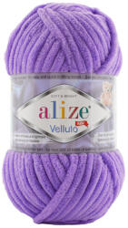 alize velluto plüss, zsenília fonal 043 - Orgonalila