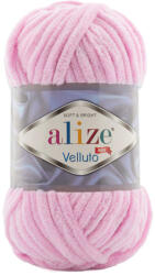 alize velluto plüss, zsenília fonal 031 - Babarózsaszín