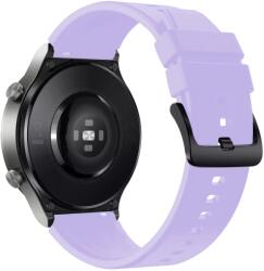 Hurtel Szilikon csereszíj Huawei Watch GT 2/3/4/2 Pro/3 Pro/GT 2e (46mm) - lila
