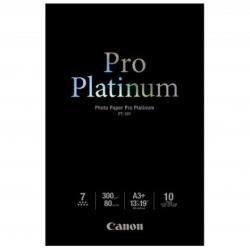 Canon Photo Paper Pro Platinum, PT-101 A3+, fotópapír, fényes, 2768B018, fehér, A3+, 13x19", 300 g/m2, 10 db, tintasugaras
