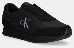 Calvin Klein Jeans sportcipő RETRO RUNNER ICONIC SNK fekete, YM0YM01119 - fekete Férfi 45 - answear - 30 790 Ft