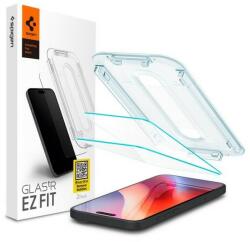 Spigen Glas. tR EZ FIT üvegfólia felhelyezést segítő kerettel iPhone 16 Pro (2 db)