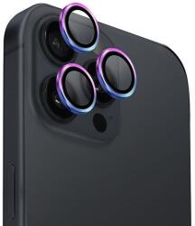 Uniq Optix alumínium kamera lencse védő üveg színes szegéllyel iPhone 16 Pro / 16 Pro Max
