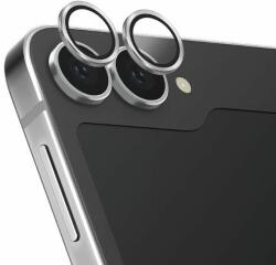 Uniq Optix alumínium kamera lencse védő üveg ezüst színű szegéllyel Samsung Galaxy Z Flip6 F741