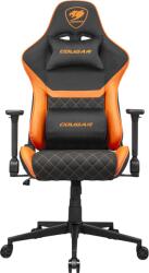 COUGAR chair Armor One V2 F, Breathable PVC Leather, Classic high-back design, Adjustable Design, 4D Folding Armrests, Recliner system 90° (CGR-A2F)