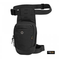 Pentagon Consul Thigh Pouch, negru