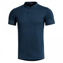 Pentagon Tricou Pentagon Romeo Henley, albastru noapte