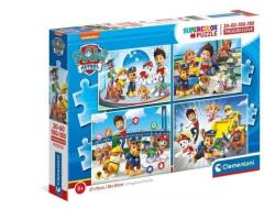 Clementoni Puzzle 20+60+100+180 piese - Paw Patrol