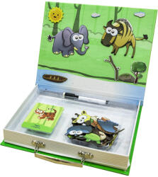 Rappa Jigsaw forme magnetice cu animale 60 de piese