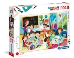 Clementoni Puzzle maxi 104 piese de clasați