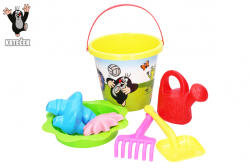 Wiky Set de nisip Mole mare 3, 5 L galben