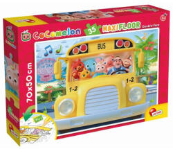 Lisciani Puzzle de podea cu două fețe 35 de piese Little Explorers Cocomelon Puzzle