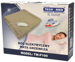 Tech-Med TM-P100, pătură electrică, covor de încălzire