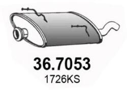 ASSO Toba esapament finala ASSO 36.7053 (36.7053)