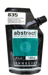 SENNELIER Abstract akrilfesték, 120 ml - 835, cobalt green deep hue