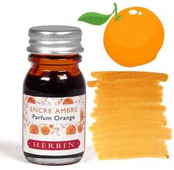 J. Herbin Illatos tinta, J. Herbin, 10 ml - borostyán tinta, narancs illat