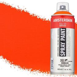 Royal Talens Amsterdam vízbázisú akrilfesték spray, 400 ml - 311, vermilion