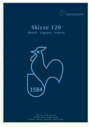 Hahnemühle Skizze 120 rajz- és vázlattömb, 120 g, 50 lap - A4, ragasztott