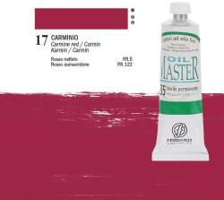Ferrario Master olajfesték, 60 ml - 17, carmine red