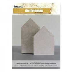 CreativCompany Öntőforma, összecsukható - Házikó, 2 méret