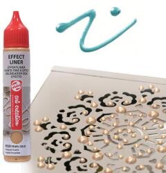 Talens Art Creation Effect Liner, univerzális 3D festéktoll, 28 ml - 8531 Pearl ice blue