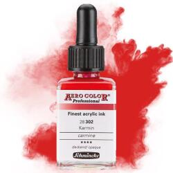 Schmincke AERO COLOR Professional retuspisztoly festék, 28 ml - 302, carmine