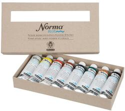 Schmincke Norma Blue vegán vizes olajfesték készlet, 8x35 ml