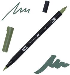 Tombow abt dual brush pen kétvégű filctoll - 228, grey green