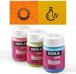Deka Perm Neon textilfesték 25 ml - 10 narancssárga