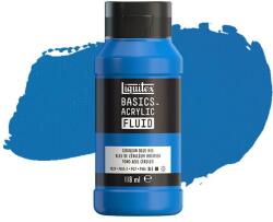 Liquitex Basics Fluid akrilfesték, 118 ml - 470, cerulean blue hue