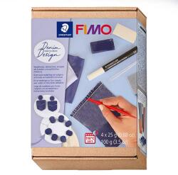FIMO Soft süthető gyurma készlet, 4x25 g - Farmer design, denim design