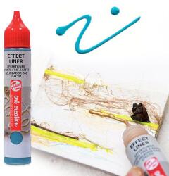 Talens Art Creation Effect Liner, univerzális 3D festéktoll, 28 ml - 5024 Turquoise blue
