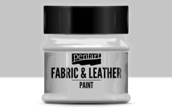 Pentart textil- és bőrfesték, 50 ml - szürke