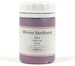 ArtExport Művész akrilfesték, 250 ml - csillámos, 99, bíbor