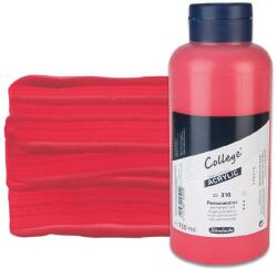 Schmincke College akrilfesték, 750 ml - 310, permanent red