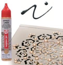 Talens Art Creation Effect Liner, univerzális 3D festéktoll, 28 ml - 8528 Pearl dark grey