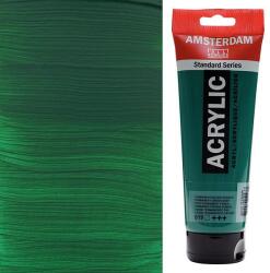 Talens Amsterdam akrilfesték, 250 ml - 619, permanent green deep